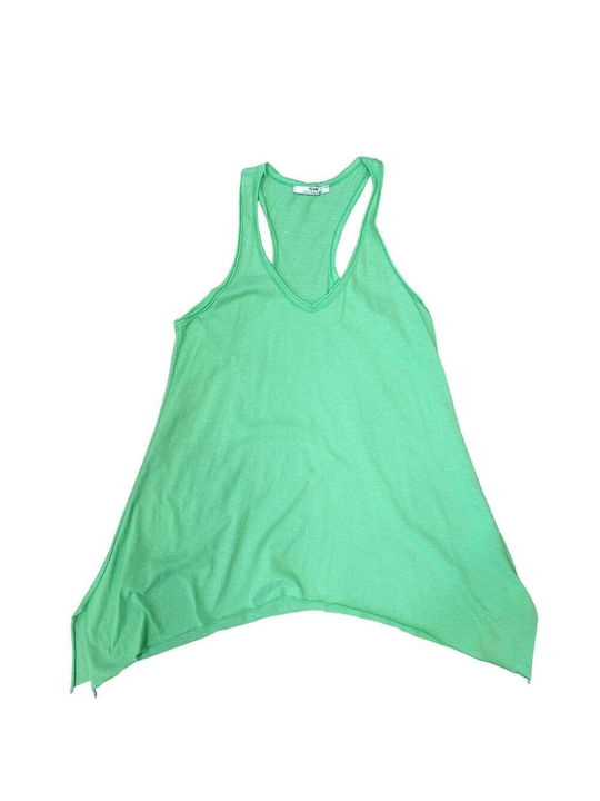 SW Exclusive Women's Sleeveless Blouse Green - Green