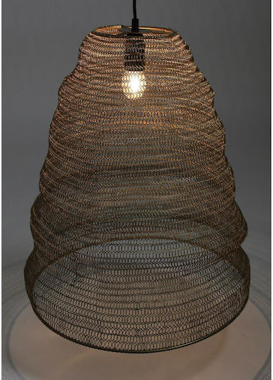 ArteLibre Pendant Light Gold 43x43x40cm