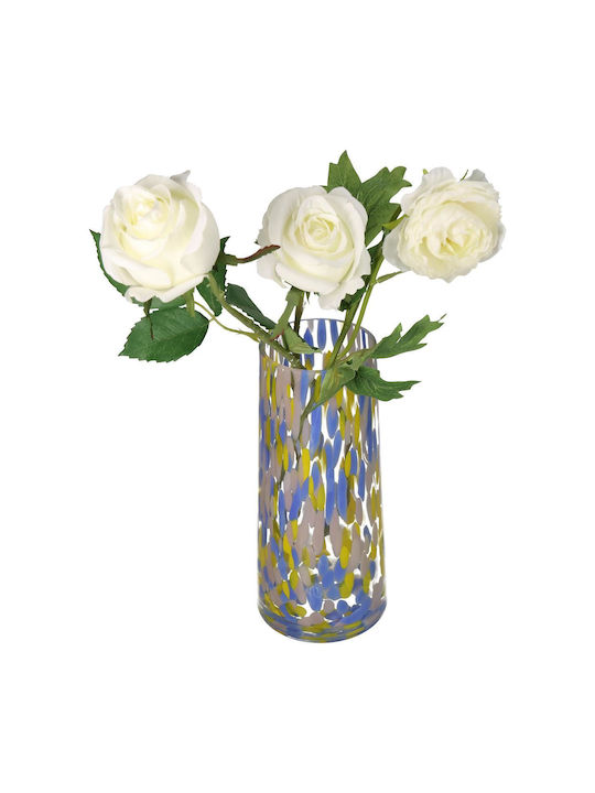 ArteLibre Decorative Vase Multicolour 12x12x25cm