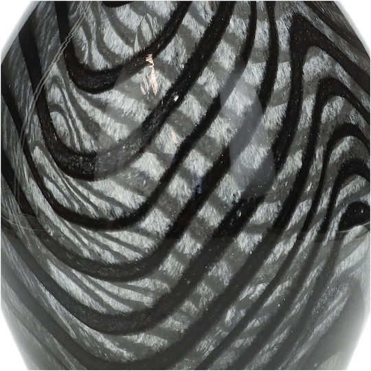 ArteLibre Διακοσμητικό Βάζο Glas Schwarz 14x14x32.5cm 1Stück
