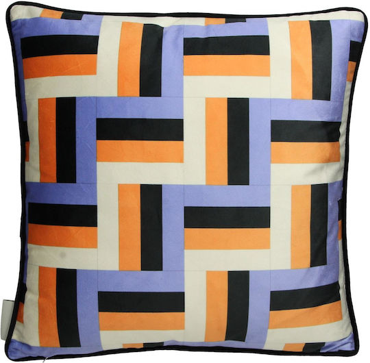ArteLibre Velvet Multicolour Sofa Cushion 45x45cm