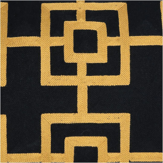 ArteLibre Sofa Cushion 100% Cotton Gold 40x60cm