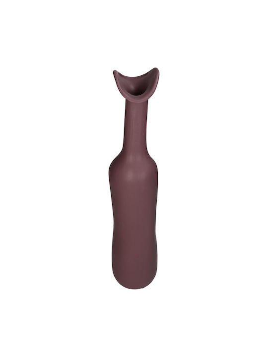 ArteLibre Decorative Vase Purple 10x9.5x45cm