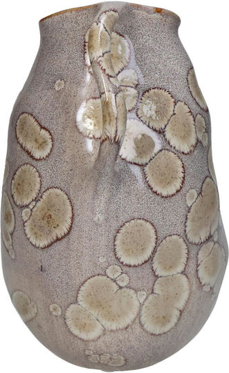 ArteLibre Βάζο Κεραμικό Μωβ Φ13.5xΥ19cm