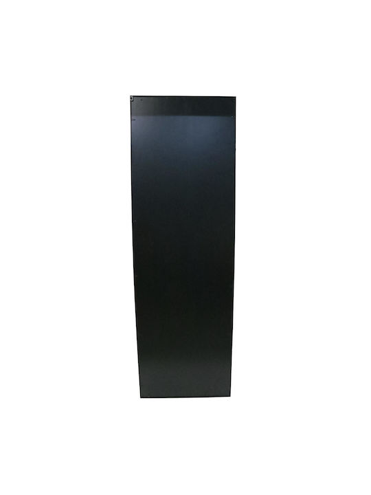 ArteLibre Wall Mirror Full Length with Black Metallic Frame 200x64.5cm 1pcs