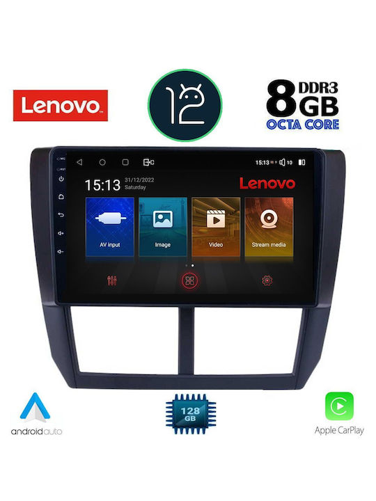 Lenovo Car-Audiosystem für Subaru Forstwirt / Impreza 2008-2013 (Bluetooth/USB/AUX/WiFi/GPS)