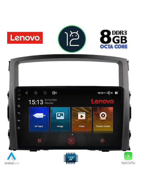 Lenovo Sistem Audio Auto pentru Mitsubishi Pajero 2006-2013 (Bluetooth/USB/AUX/WiFi/GPS/Partitură)
