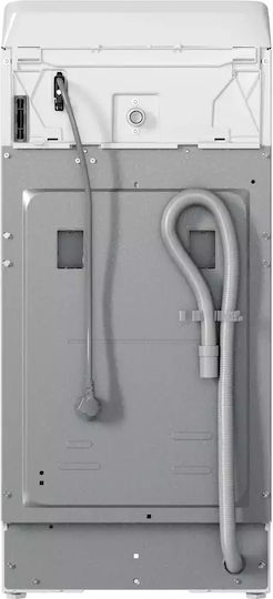 Whirlpool Πλυντήριο Ρούχων Άνω Φόρτωσης 6kg 1200 Στροφών 6th Sense TDLRBX 6252BS EU