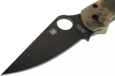 Spyderco Military Taschenmesser Gesamtlänge 21Stück mit Klinge aus Rostfreier Stahl 8.7Stück in Scheide