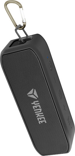 Yenkee YSP 3010BK Qbrick Waterproof Bluetooth Speaker 20W with Battery Life up to 8 hours Black