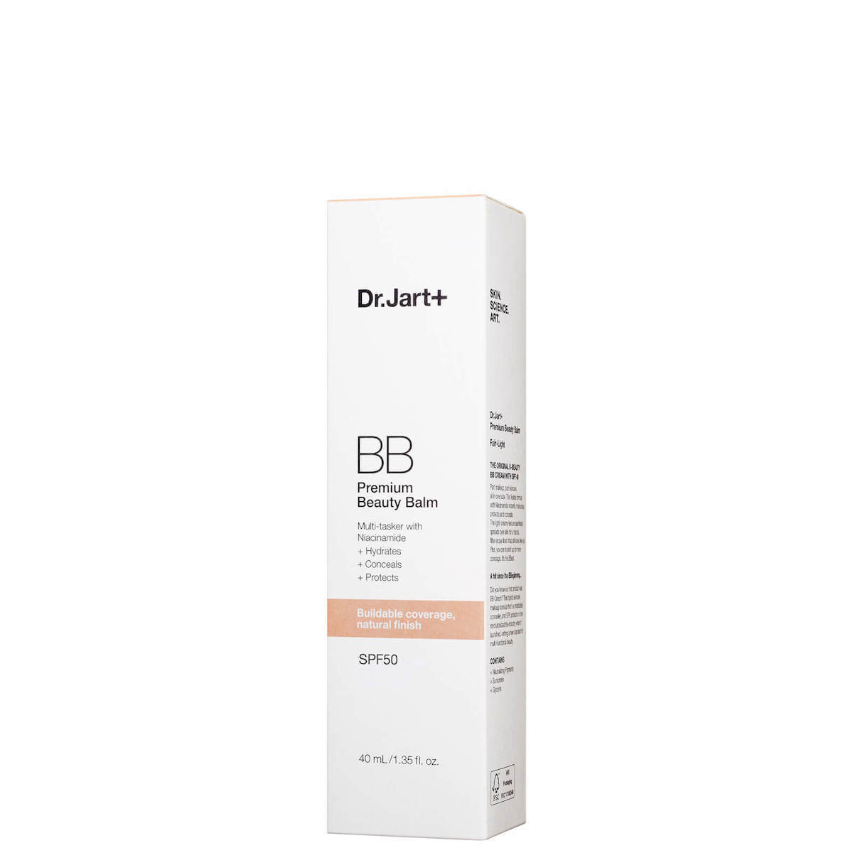 Dr. Jart+ Premium Beauty BB 01 Fair/Light Balm Προσώπου Ημέρας με SPF50 για Ενυδάτωση & Ατέλειες 40ml