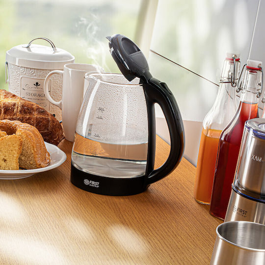 First Austria Kettle 1.7lt 2200W Black