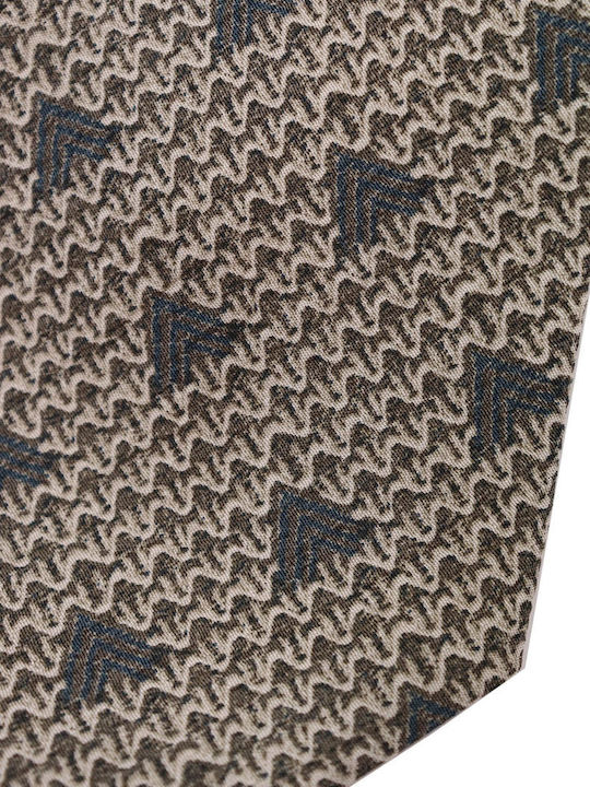 Giorgio Armani Herren Krawatte Seide Gedruckt in Gray Farbe