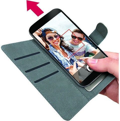Celly Unica View L UNICAVIEWLBK Book Case Ροζ G3244-14295
