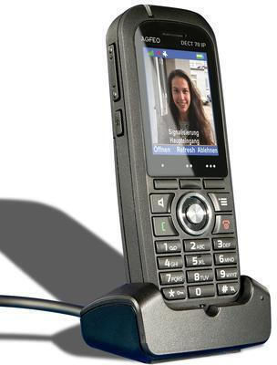 Agfeo Dect 70 IP Cu fir Telefon IP Negru