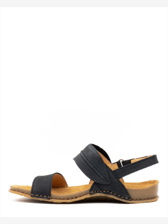 Damen Sandalen EL NATURALISTA PANGLAO N5814 BLACK BLACK BLACK