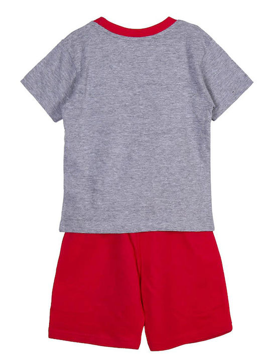 Cerda Kids Set with Shorts Summer 2pcs Gray