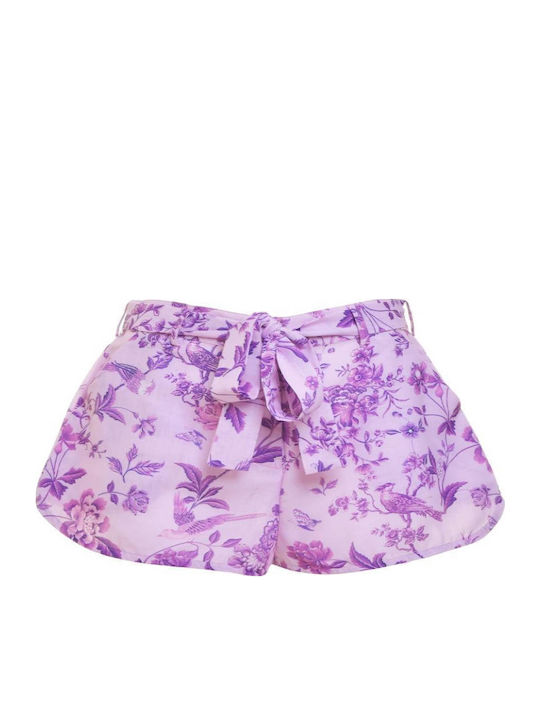 Ble Resort Collection Γυναικείο Σορτσάκι Παραλίας Μωβ