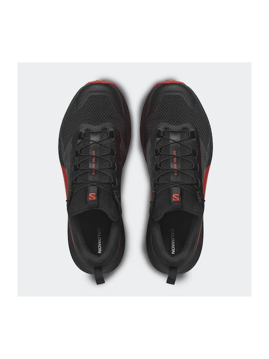Sense Ride 5 Sport Shoes Trail Running Black / Fiery Red