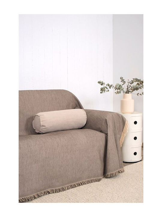 Naf Naf Highline Ριχτάρι Τριθέσιου Καναπέ Chenille 180x300εκ. 358/127 L Gray