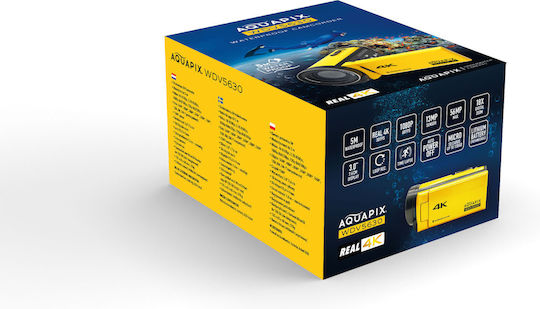 EasyPix Aquapix WDV5630 Compact Camera 13MP Yellow