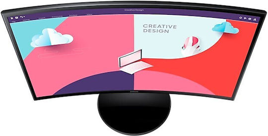 Samsung S27C360EAU VA Curved Monitor 27" FHD 1920x1080 with Response Time 4ms GTG