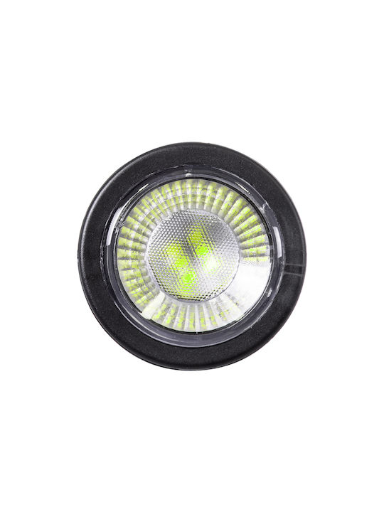 GloboStar Gardenini Waterproof Outdoor Ceiling Spot with Integrated LED in Black Color 61547