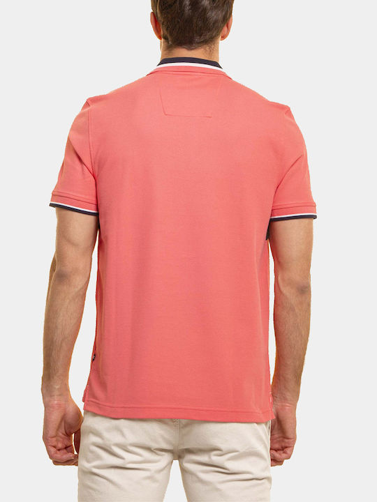 Nautica Polo Blouse Coral