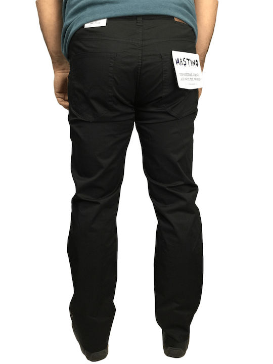 FIVE-POCKET TROUSERS SUMMER H221-1 BLACK MASTINO (H221-1 BLACK)