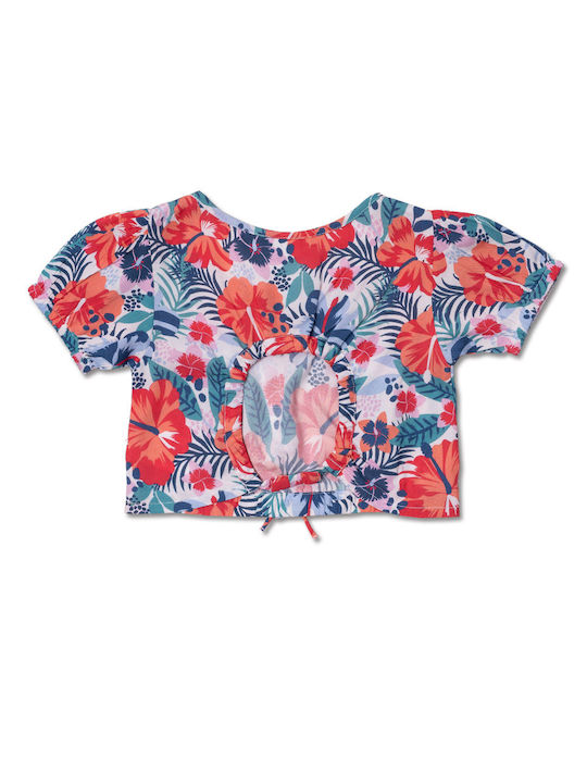 Tuc Tuc Kids Crop Top Short Sleeve Multicolour