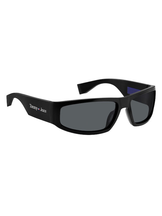 Tommy Hilfiger Sonnenbrillen mit Schwarz Rahmen und Gray Linse TH0094/S 807/IR