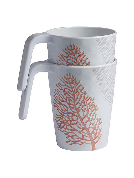 Marine Business Mug Plastic Multicolored 320ml 6pcs