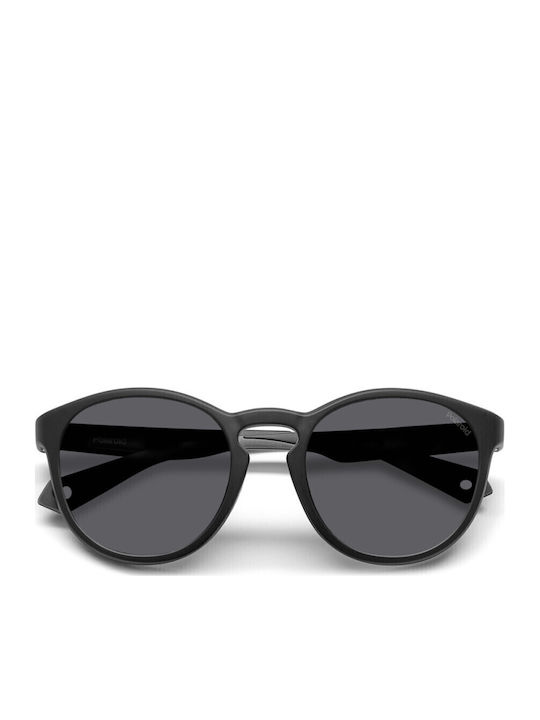 Polaroid Herren Sonnenbrille mit Schwarz Kunststoff Gestell und Gray Polarisiert Linse PLD7050/S 003M9