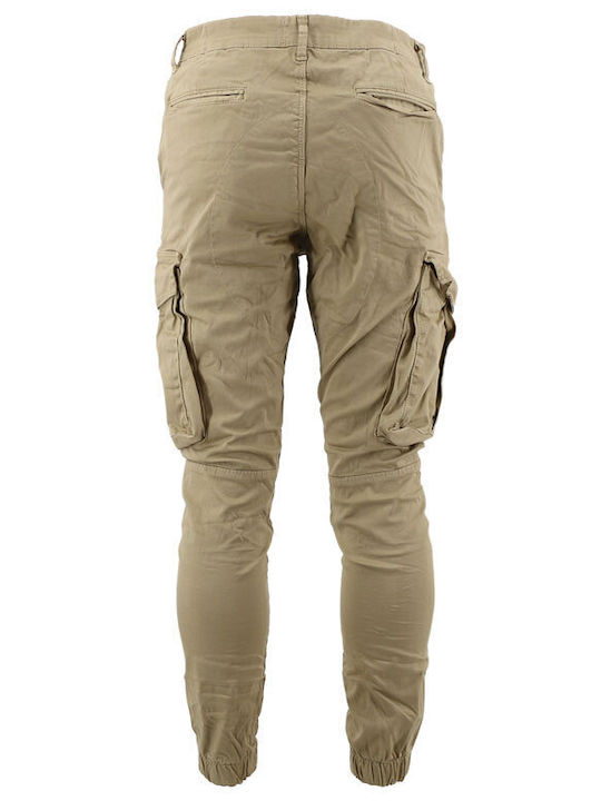 Cosi Jeans Men's Trousers Cargo Brown