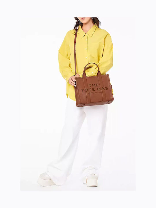 Women's Leather Handbag Tabac Brown