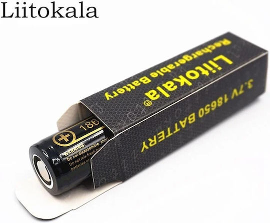 LiitoKala Rechargable Battery 18650 Li-ion 3500mAh 3.7V 1pcs