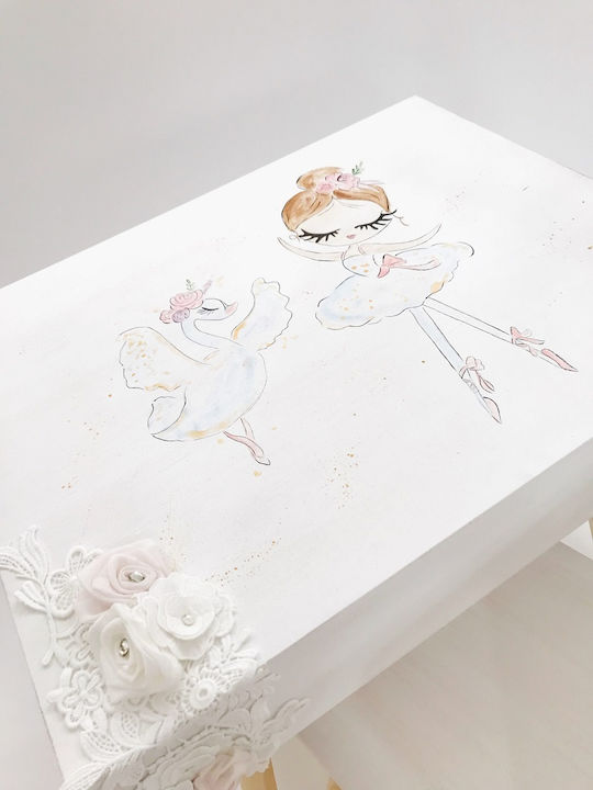 Elena Manakou Ballerina and the Swan Baptism Package with Theme Swan 2pcs