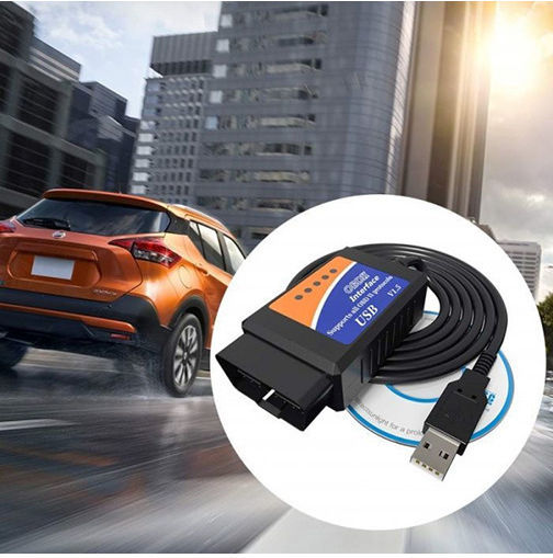 Fahrzeugdiagnosewerkzeug Digital OBD 2 mit mit Kabel