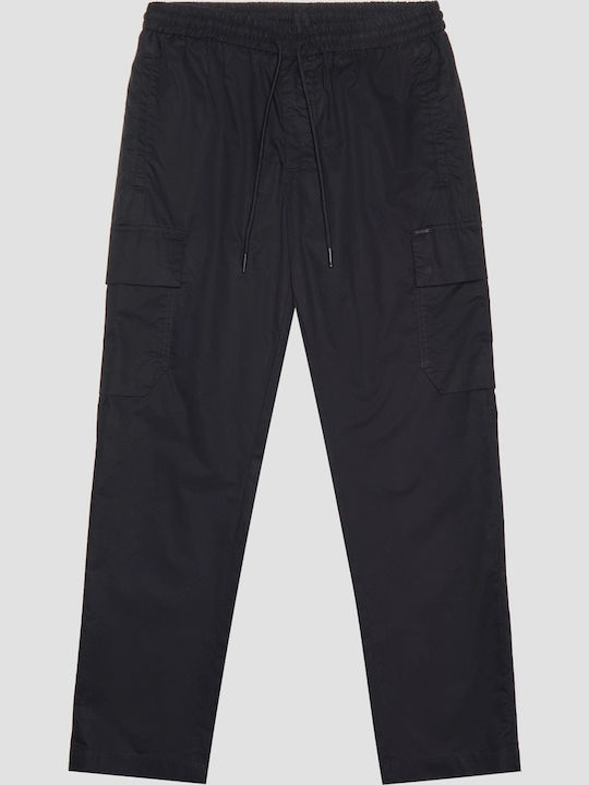 Trousers in Regular Fit Black