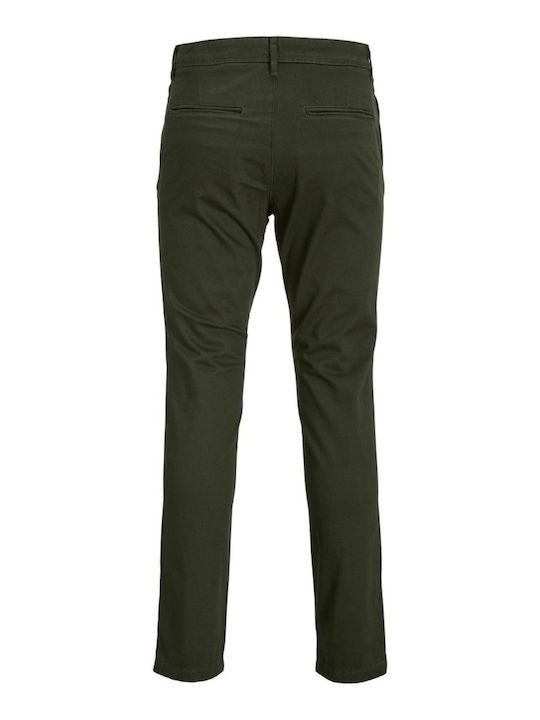 Παντελόνι Chino σε Slim Εφαρμογή Πράσινο