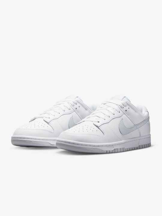 Nike Dunk Low Retro Ανδρικά Sneakers White / Pure Platinum