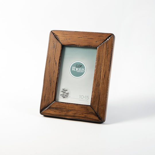 Korres Craft Wooden Picture Frame with Brown Frame