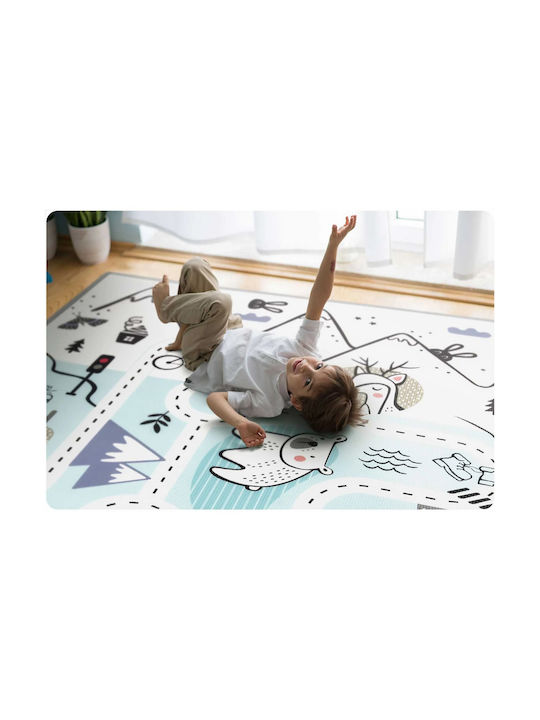 Nukido Kids Synthetic Activity Mat 150x180cm 1.5mm Blue