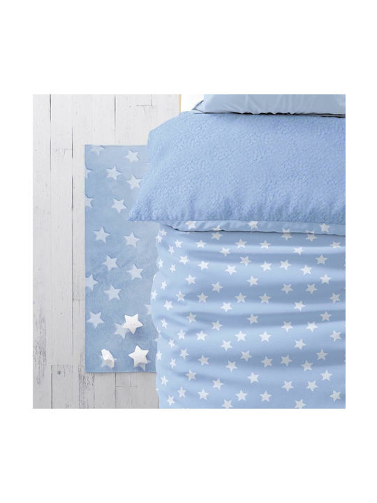 Borea Kids Synthetic Rug Starlight Stars Round 120cm Ciell