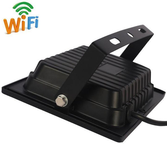 Coolseer Wasserdicht LED Flutlicht 24W Kaltweiß 6000K WiFi IP65