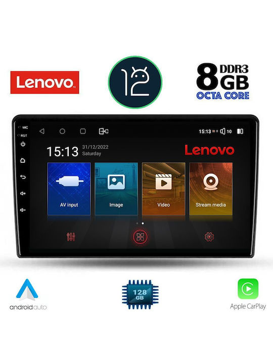 Lenovo Car-Audiosystem für Toyota Auris 2007-2012 (Bluetooth/USB/AUX/WiFi/GPS) mit Touchscreen 9"