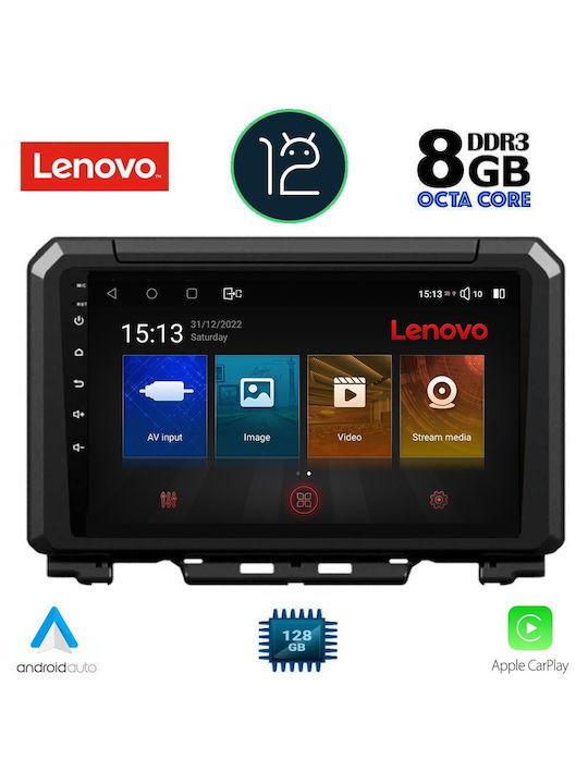 Lenovo Car Audio System for Suzuki Jimny 2017> (Bluetooth/USB/AUX/WiFi/GPS/CD) with Touch Screen 9"