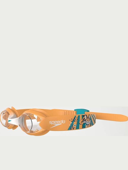 Speedo Infant Illusion Swimming Goggles Kids Orange