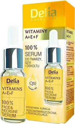 Delia Cosmetics Moisturizing Face Serum Suitable for All Skin Types with Vitamin E 10ml