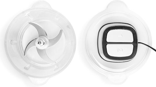 First Austria Mini Chopper 500W With 1.7L Capacity Gray Container